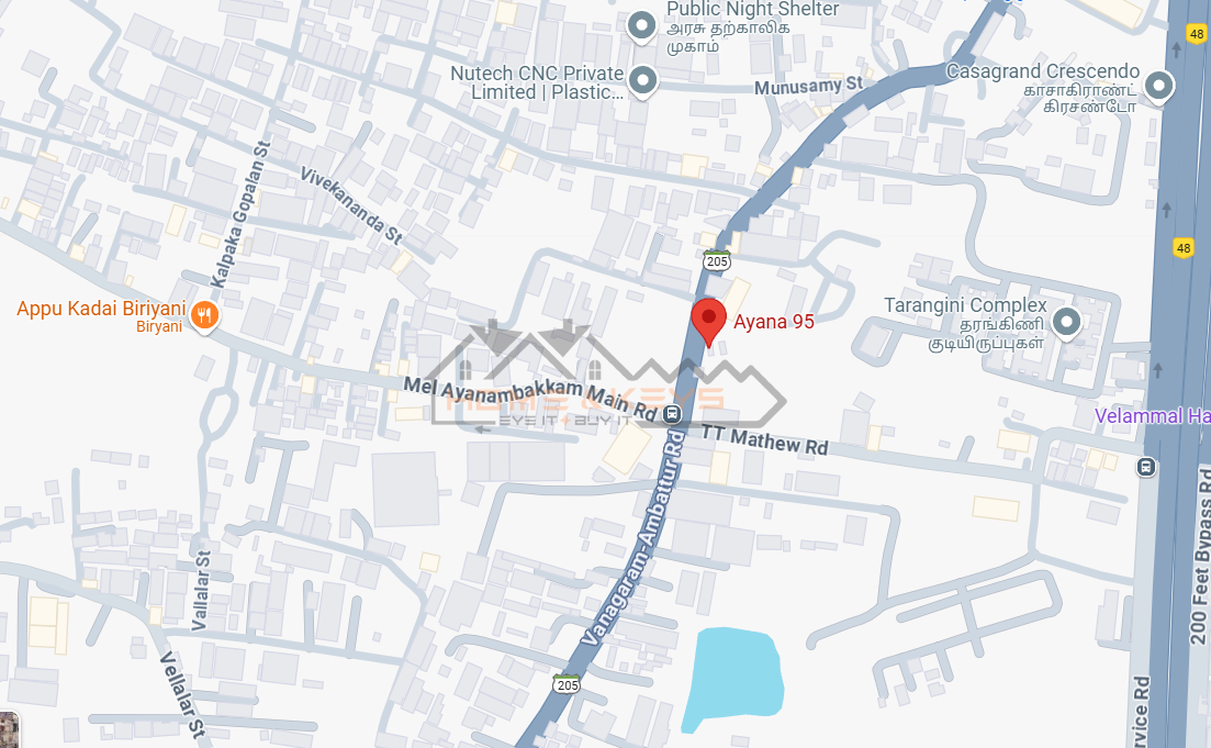 Ayana 95 Location Map